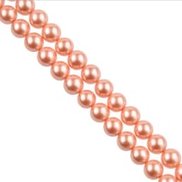 Wholesale OlingArt 4 6 8 10 12 14mm round Red multicolor Glass imitation pearl DIY Earrings Bracelet necklace jewelry making