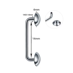 1PC Titanium Dermal Anchor Piercing Sex Body Jewelry Surface Barbell Micro Dermal Piercing Skin Diver Micro Piercing Jewelry