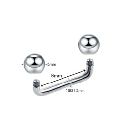 1PC Titanium Dermal Anchor Piercing Sex Body Jewelry Surface Barbell Micro Dermal Piercing Skin Diver Micro Piercing Jewelry