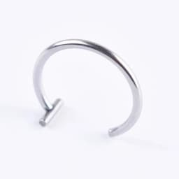 2PCS Women Lips Rings Titanium Steel Punk Nose Ring Septum Piercing Clip on Fake Piercing Unisex Nose Rings Body Jewelry