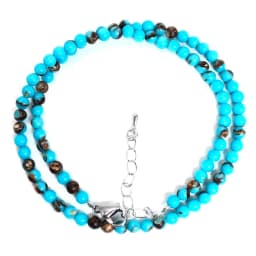 Natural 4mm Crystal Quartz Tourmaline Lapis Lazuli Beads Necklace Garnet Multiple Colors Gifts for Girls Fashion Bracelet Choker