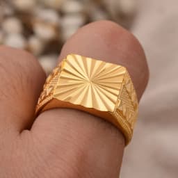 24k Dubai Gold Color Rings For Women Man Bijoux Africaine Dubai Jewelry Saudi Arabia Ring Party Gifts