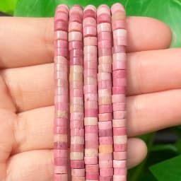 Natural Turquoises Quartz Lapis Lazuli Rondelle Spacer Beads 4*2mm Flat Round Disc Stone Beads for Jewelry DIY Making Bracelet