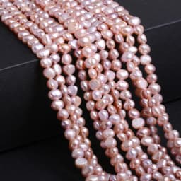Natural Freshwater Pearl Baroque White pink Irregular Beads for Jewelry Making DIY Earrings Bracelet Necklace Accessories