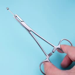 1PC Surgical Steel Dermal Anchor Holding Pliers Piercing Tool Dermal Forceps 3/4/5mm Unscrew Tight Ball Piercing Jewelry Pliers