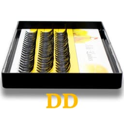 MYUD 20D/30D Cluster Silk 3D Russian Volume Individual Makeup Lashes Extension Beauty Cilia Natural Super Soft Faux Eyelashes