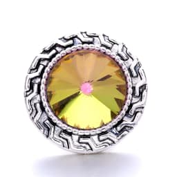 Forty Style High Quality Fashion Color Crystal Snap Button 5Pcs Snap Button Jewelry Women's 18mm Snap Bracelet Accessories Gift