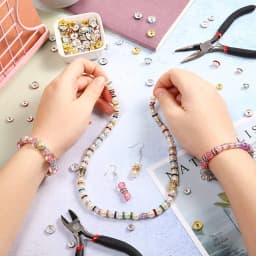 50pcs Brass Crystal Rhinestone Spacer Beads 4/6/8mm Gold Silver AB Color Rondelle Jewelry Makings Findings Bracelet Accessories