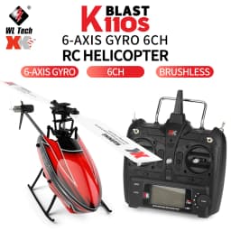 Wltoys XK K110S 6CH 3D 6G System Remote Control Toy Brushless Motor 2.4G RC Helicopter BNF/RTF Compatible With FUTABA S-FHSS