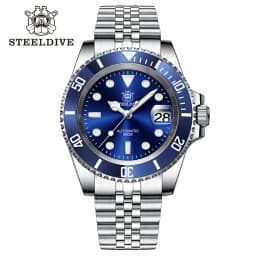 SD1953 Steeldive Brand 2022 Men Mechanical Wristwatch 41mm Stainless Steel Men Watch NH35 Sapphire Glass Men Watches