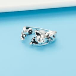 Vintage Chic Rabbit Animal Knuckle Rings for Women Charm Gothic Punk Frog Cat Octopus Opening Finger Rings Fashion Jewelry