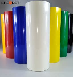 CHEONET HTV ---12"x40"/30.5cmx100cm ECO PU Heat Transfer Vinyl With Sticky Back T-shirt Iron On HTV Film Pattern Press DIY Craft