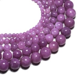Natural Stone Beads Lava Tiger Eye Agate Amethyst Turquoises Round Loose Spacer Beads for Jewelry Making Diy Bracelet Charms