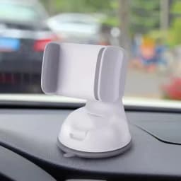 Car Suction Cup Phone Holder 360° Rotation Universal Dashboard Windshield Phone Mount for iPhone Samsung Android Smartphone GPS