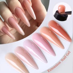 UR SUGAR 15ml Quick Extension Gel Pink White Nude Color Nail Gel Polish Semi Permanent Varnish UV LED Gel Soak Off Manicure