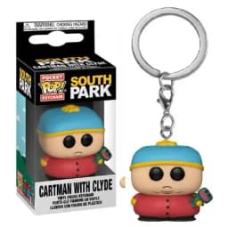 New Funko POP Pocket Keychain South Park Kyle Stan Zombie Kenny Cartman Movable Doll Model Toy Children's Birthday Gift