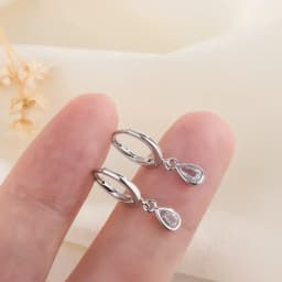 Classic Gold Color Stainless Steel Geometric Circle Hoop Earrings for Women Charm Zircon Korean Jewelry Party Accessories Gift