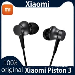 Original Xiaomi Piston 3 Earphone Wired HIFI Bass 3.5MM Music Sport Headphone with Mic Headset For Samsung Android Smartphone