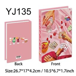 Aperol Cocktail Luxury Fake Books Decoration Coffee Table Decorative Books Club Villa Hotle Decoration Shooting Props Home Extra