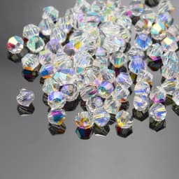AAAAA Quality 720pcs Big Bag Crystal AB 4mm Bicone Crystal Beads Glass Beads Loose Spacer Beads for Jewelry Making Accessories