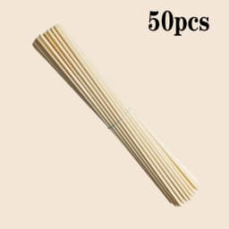 50/100/200pcs Fiber Reed Diffuser Sticks Set 3mm 8inch Aromatherapy Diffuser Sticks for Bedroom Office Air Freshener Fragrance