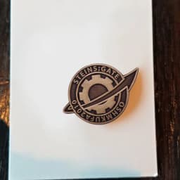 Steins;Gate Pin Brooch Anime Badge