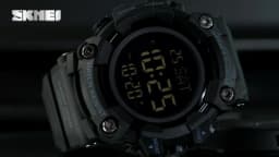 Skmei Luxury Fashion Sports Watches Men Waterproof Stopwatch Dual Time Digital Wristwatch Big Dial Clock Reloj Hombre