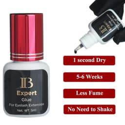1 Bottle I Beauty IB 0.05s Dry Glue Ultra Super Expert Hyper Bond Glue Eyelash Extensions Green Gold Blue Cap Salon School Use