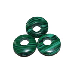 5pcs/lot 18mm Natural Turquoises Agates Jades Crystal Stone Donut Charm Pendant Beads For Jewelry Making DIY Necklace Earrings