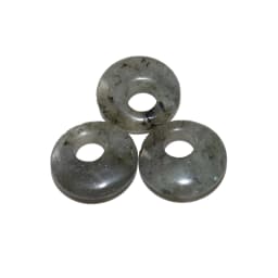 5pcs/lot 18mm Natural Turquoises Agates Jades Crystal Stone Donut Charm Pendant Beads For Jewelry Making DIY Necklace Earrings