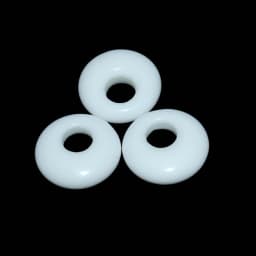 5pcs/lot 18mm Natural Turquoises Agates Jades Crystal Stone Donut Charm Pendant Beads For Jewelry Making DIY Necklace Earrings
