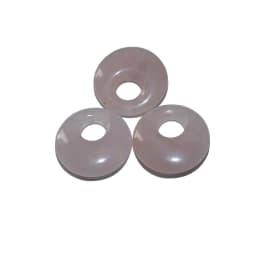5pcs/lot 18mm Natural Turquoises Agates Jades Crystal Stone Donut Charm Pendant Beads For Jewelry Making DIY Necklace Earrings