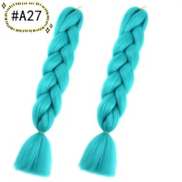 6.18 Jumbo Braiding Hair Extensions Kanekalon Braiding Hair 24 Inch Ombre Multiple Tone Colored Synthetic Hair for Women