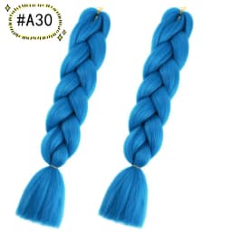6.18 Jumbo Braiding Hair Extensions Kanekalon Braiding Hair 24 Inch Ombre Multiple Tone Colored Synthetic Hair for Women