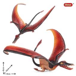 Oenux Classic Jurassic Dinosaur Brinquedo Quetzalcoatlus Ljahjas Pterodactyl Action Figures AnimalS Model PVC Collection Kid Toy