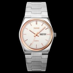 SKMEI 9288 Man reloj hombre Casual Quartz Clock Male Full Steel Time Week Sports Watch Mens Waterproof Business Wristwatches