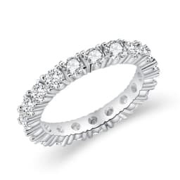 Ekopdee Luxury Band Zircon Rings For Women Eternity Promise CZ Crystal Finger Ring Engagement Wedding Jewelry Hot Sale Love Gift