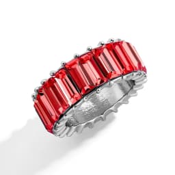 Ekopdee Luxury Band Zircon Rings For Women Eternity Promise CZ Crystal Finger Ring Engagement Wedding Jewelry Hot Sale Love Gift