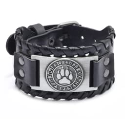 Trendy Viking Bracelet Nordic Rune Compass God Bird Charm Men's Bracelet New Fashion Leather Woven Jewelry Accessorie Party Gift
