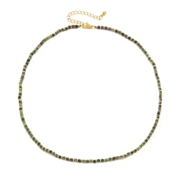 ZMZY Vintage Unique New Natural Stones Simple Choker Necklaces Women Beaded Collar Necklace Designer Jewelry Bijoux