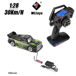 Wltoys RC 1/28 30Km/H 284131 K989 With Upgrade LCD Remote Control High Speed Racing Mosquito 2.4GHz Off-Road RTR Rally Drift Car