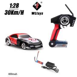 Wltoys RC 1/28 30Km/H 284131 K989 With Upgrade LCD Remote Control High Speed Racing Mosquito 2.4GHz Off-Road RTR Rally Drift Car