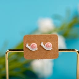 Small And Cute Porcelain Multicolor Earrings Anti-allergic #LY505 oorbellen earrings set biżuteria regalos para mujer