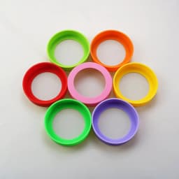 28 Colors 8.0CM Silicone Cup Bottom Protective Cover Cup Holder 80MM Thermos Cup Base Protective Case Cup Bottom Cover
