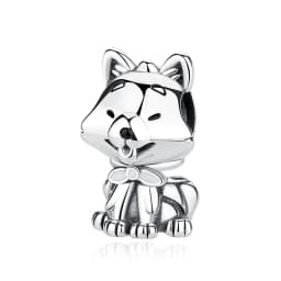 Original 925 Sterling Silver Charms Dog Cat Paw Print Love Pendant Beads Fit Brand Bracelet Necklaces Diy Jewelry For Women