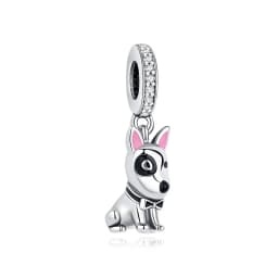 Original 925 Sterling Silver Charms Dog Cat Paw Print Love Pendant Beads Fit Brand Bracelet Necklaces Diy Jewelry For Women