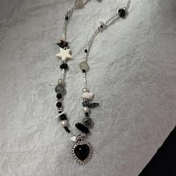 Korean Fashion Cow Star Pendant Necklace Punk Aesthetic Red Necklace For Women Y2K Choker Accessories Vintage Charm Jewelry
