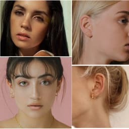 Drperfect 16G Septum Ring Jewelry Earrings Stainless Steel Hoop Nose Rings for Women Helix Tragus Lip Cartilage Septum Piercing