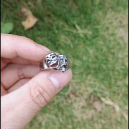 2023 New 316L Stainless Steel Cry and Smile Ring For Man Women Good Polished Couple Gift Fashion Jewelry for Gift Free Shipping