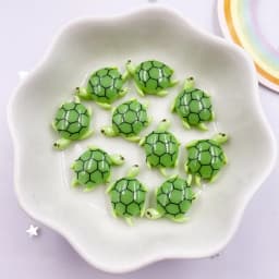 30pcs Colorful Resin Mini Turtles Crabs Fish Starfish Seahorses Seaweed Marine Organism Figurine Flatback Scrapbook Crafts DIY